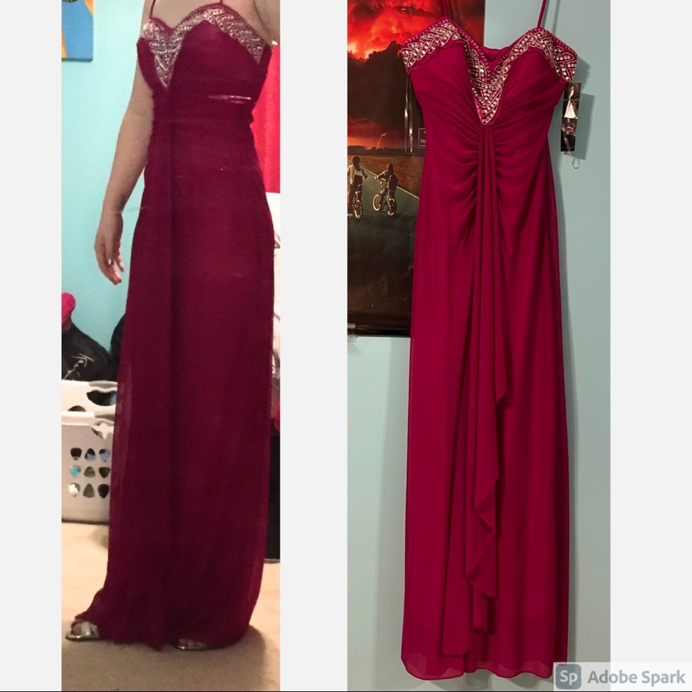 NWT Pink/Purple Prom/Formal Dress smoke free home